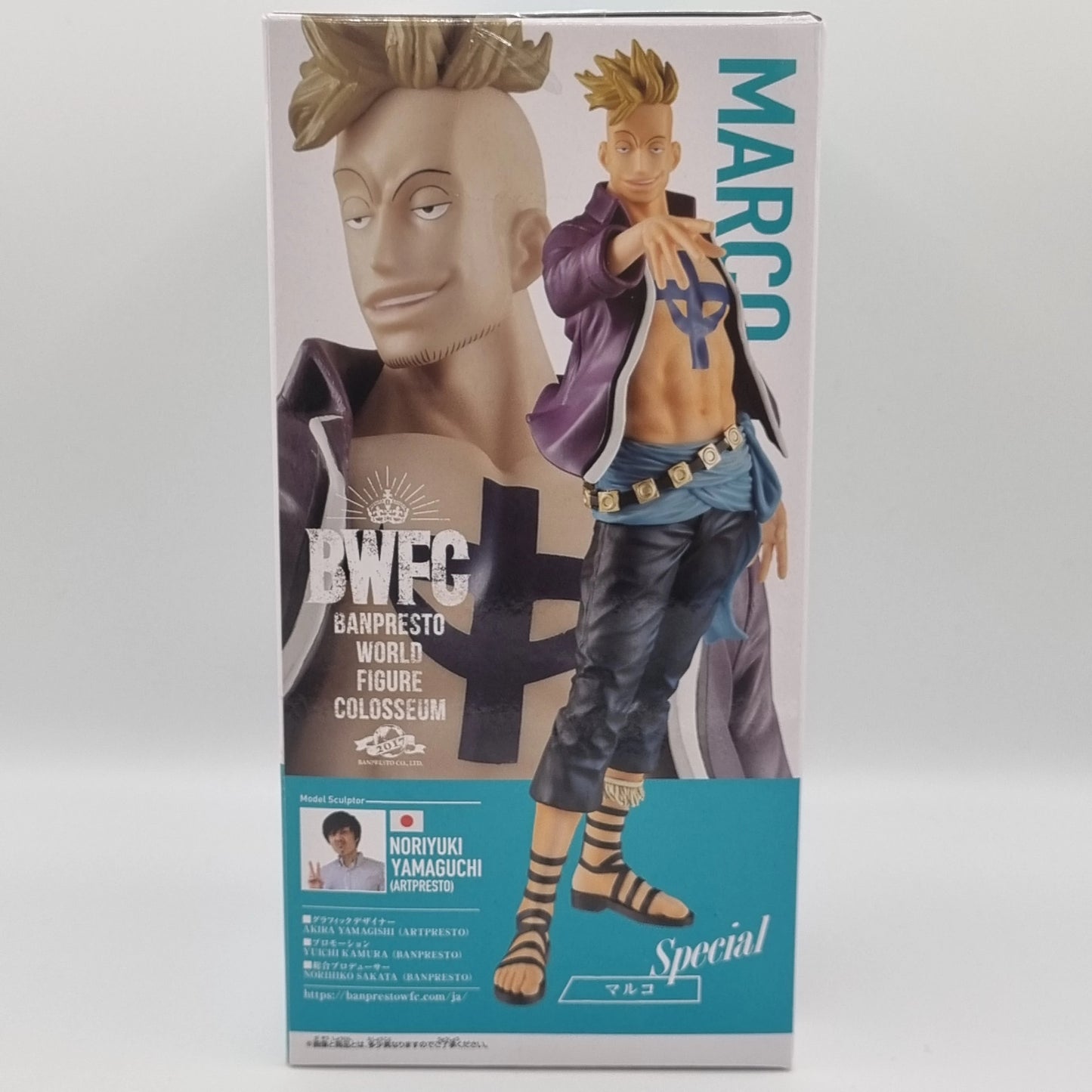 One Piece BWFC Banpresto World Figure Colosseum Marco PVC Figure