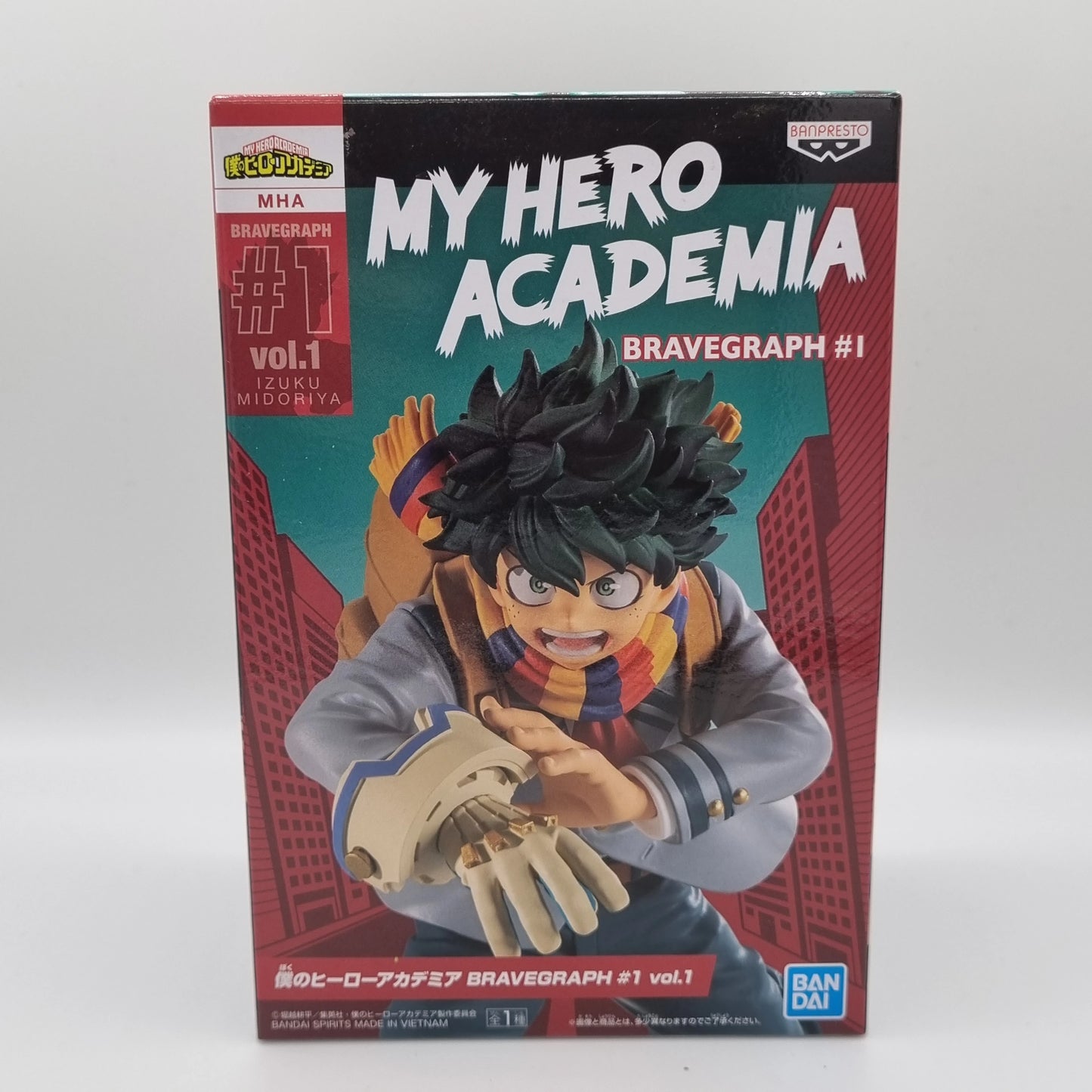 My Hero Academia BRAVEGRAPH #1 Vol. 1 Izuku Midoriya