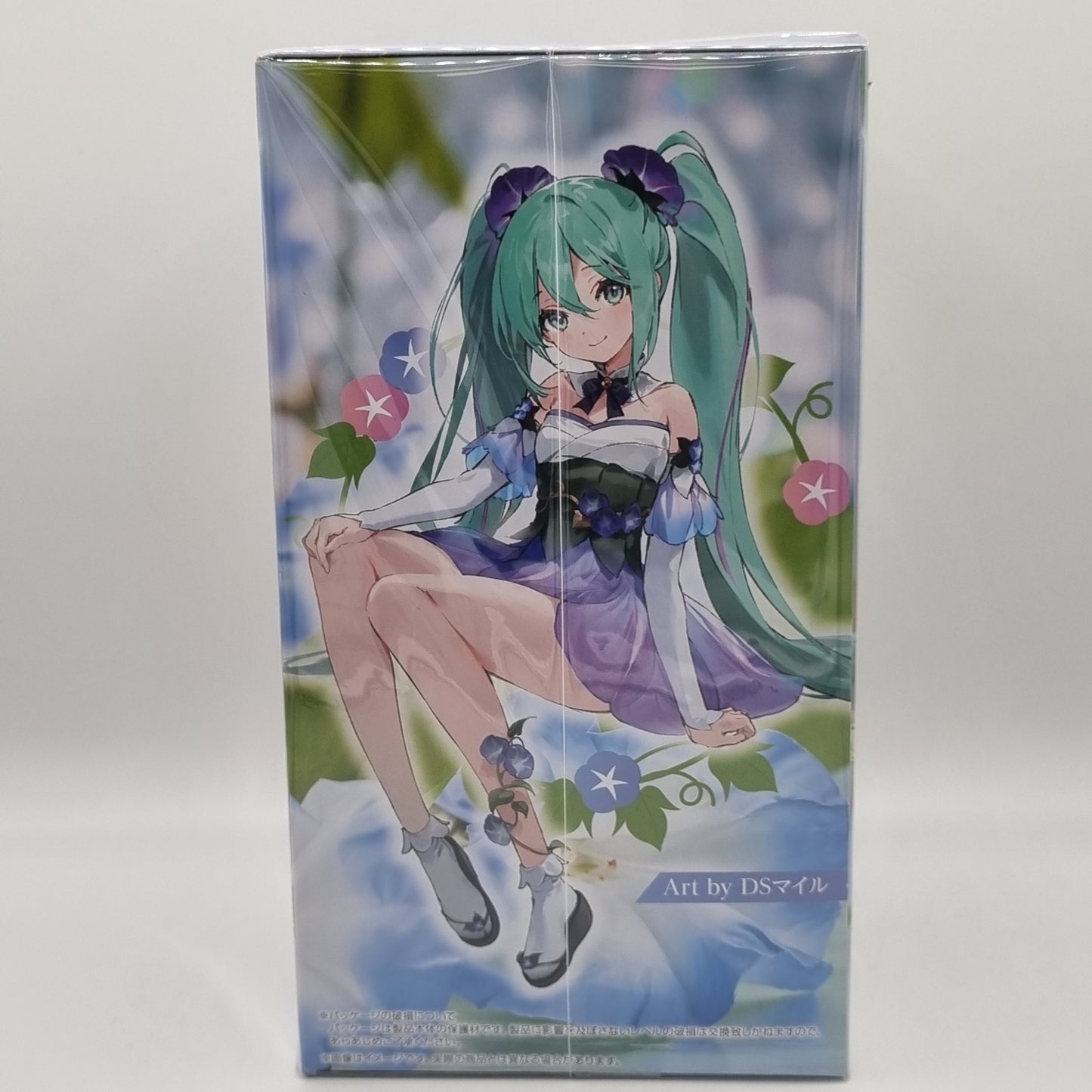 Anime Store, Hatsune Miku Noodle Stopper PVC Statue Miku Flower Fairy Morning Glory, Side View Packaging 
