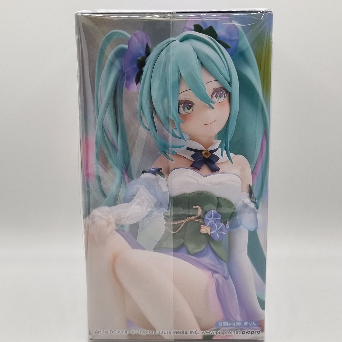 Anime Store, Hatsune Miku Noodle Stopper PVC Statue Miku Flower Fairy Morning Glory, Side View Packaging 