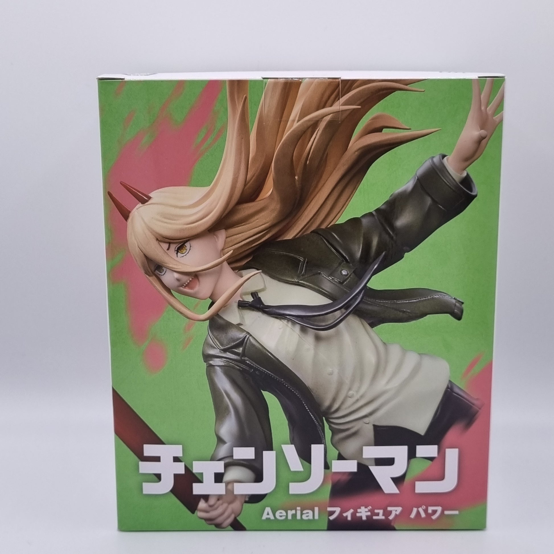 Anime Shop, Chainsaw Man Power Aerial Figure [TAITO], Back View Packaging