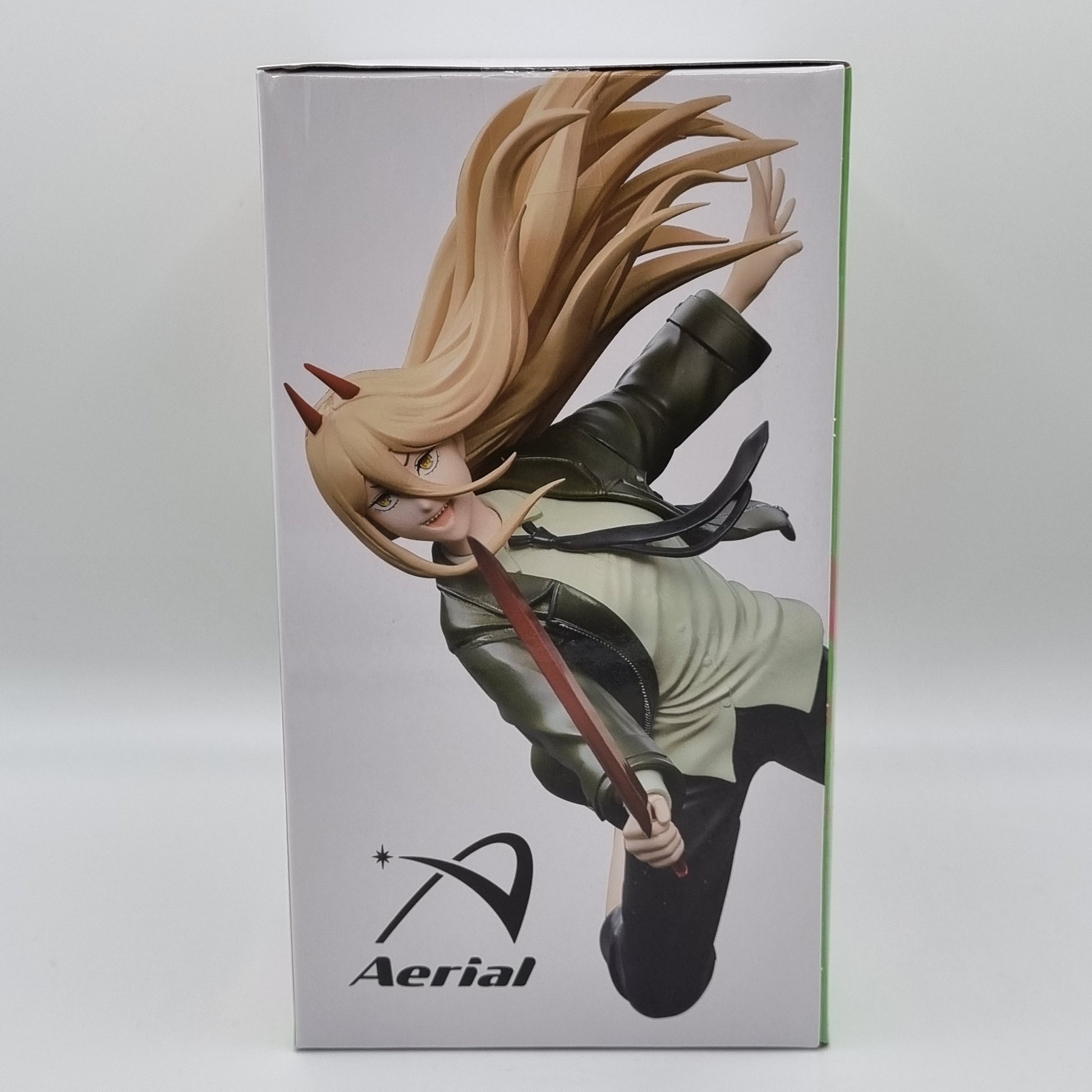 Anime Shop, Chainsaw Man Power Aerial Figure [TAITO], Side View Packaging