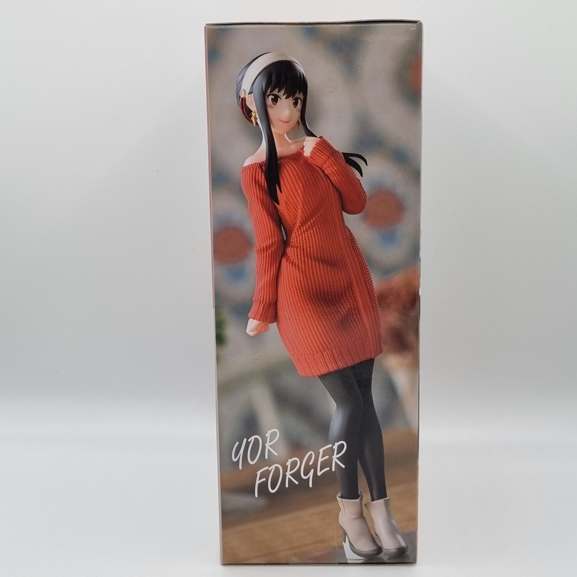 Anime Shop, SPY X FAMILY - YOR FORGER CASUAL WEAR PM FIGURE (SEGA), Side View Packaging