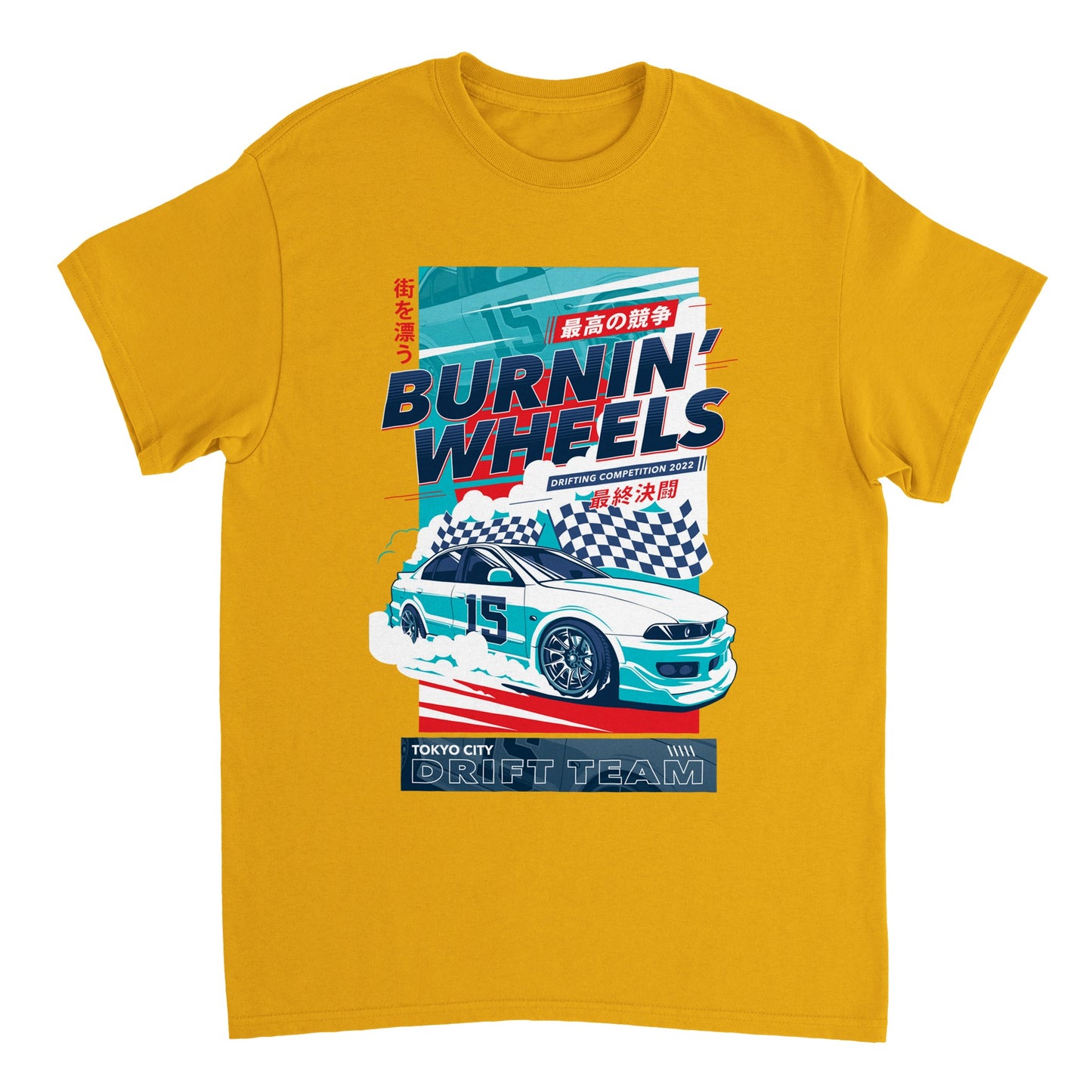 Burnin' Wheels 22 T Shirt
