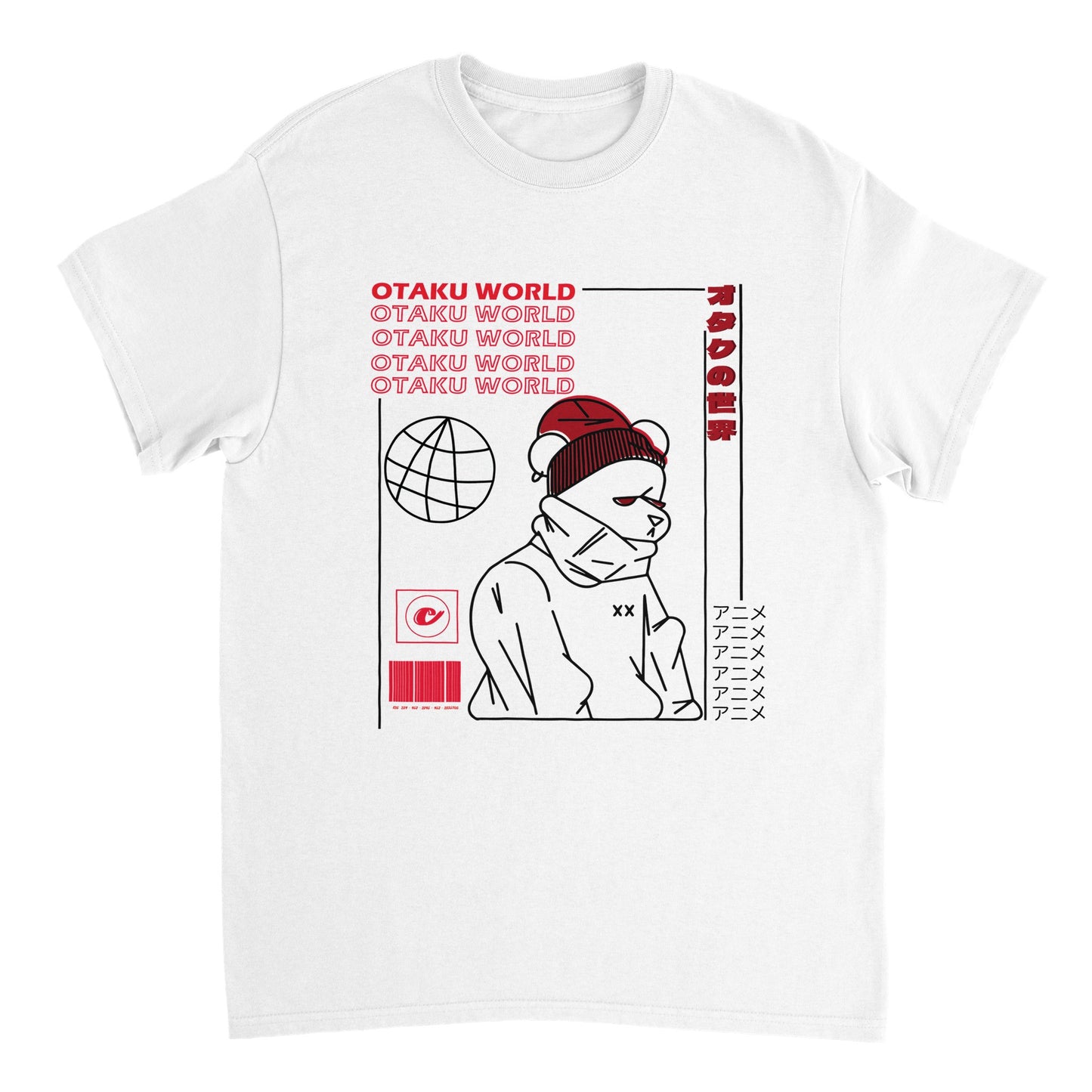 Haruki The Otaku World Bear T Shirt