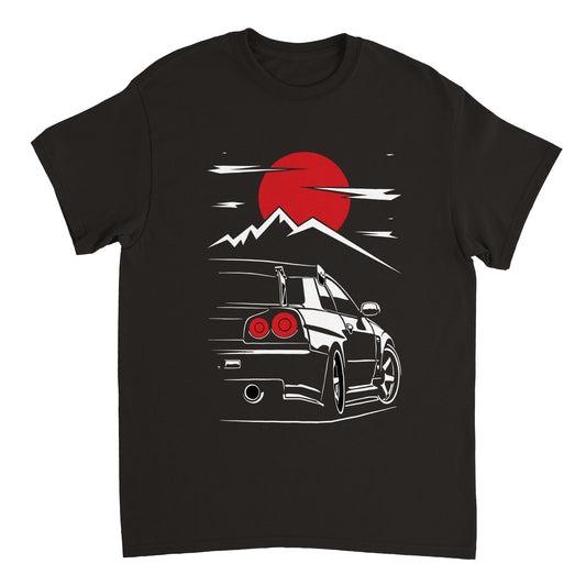Driving At Sun Set T Shirt